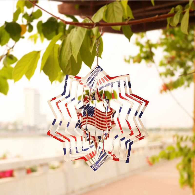 Music of The Spheres Wind Chime Vjetroturbina Wind Wheel Metalni lim 3D trostruka solarna energija Wind Chime Ananas Solarni leptiri