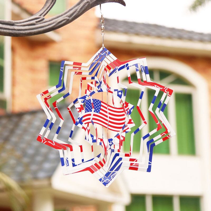 Music of The Spheres Wind Chime Vjetroturbina Wind Wheel Metalni lim 3D trostruka solarna energija Wind Chime Ananas Solarni leptiri