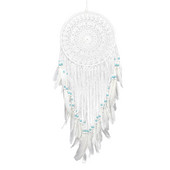 Szélcsengő Nyári Fehér Nagy Datcher Dream Vintage üvegcsillár szélcsengő kültéri napelemes színváltó LED lámpa