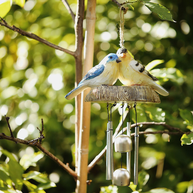 Gilių tonų varpeliai amerikietiški varpeliai europietiški varpai ir paukščių sodas namams idiliškas krištolinis pakabinamas vaivorykštės karoliukais saulės šviestuvas