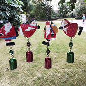 Saulespuķu vēja zvani āra zvani Sniegavīra rotājumi Dekorācijas eglīte Ziemassvētku stikla krūze Varavīksnes kristāla aizkars