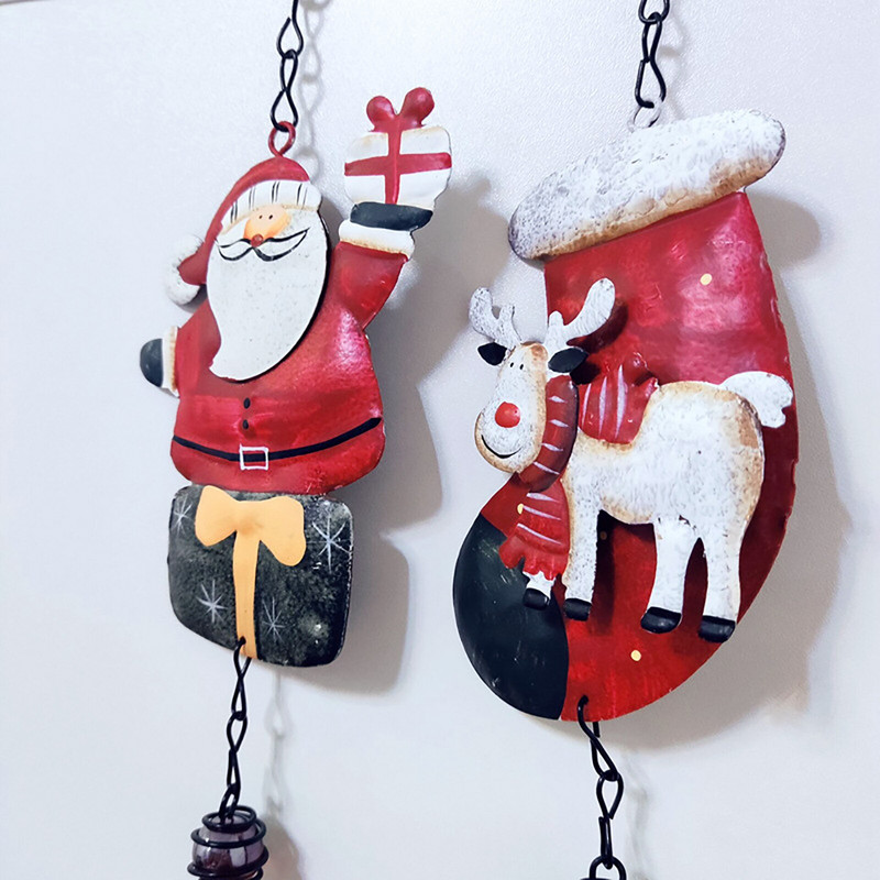 Clopoței de vânt de floarea-soarelui pentru exterior Clopoței Om de zăpadă Ornamente de decorare brad de Crăciun ulcior de sticlă Lot Curcubeu Cortina de cristal