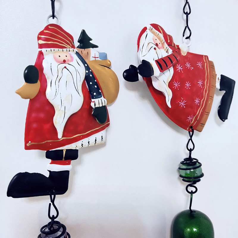 Clopoței de vânt de floarea-soarelui pentru exterior Clopoței Om de zăpadă Ornamente de decorare brad de Crăciun ulcior de sticlă Lot Curcubeu Cortina de cristal