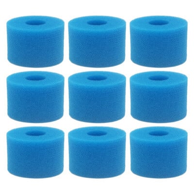 Filter spužva od 9 komada za Intex S1 Type Pure Spa za višekratnu upotrebu i periva pjena za hidromasažnu kadu Filter uložak CNIM Hot