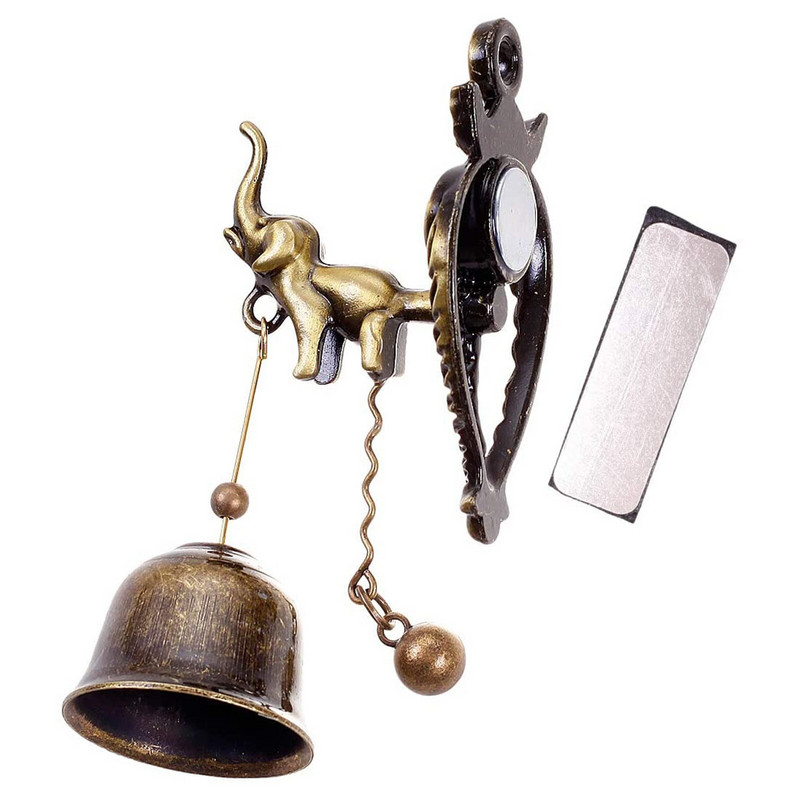 Vyro praradimas prie sienos montuojamas kaimiškas durų skambutis Aukštos kokybės dirbtinis žalvaris Uždega vėjo varpeliai patalpų oro sodintuvo stiklai