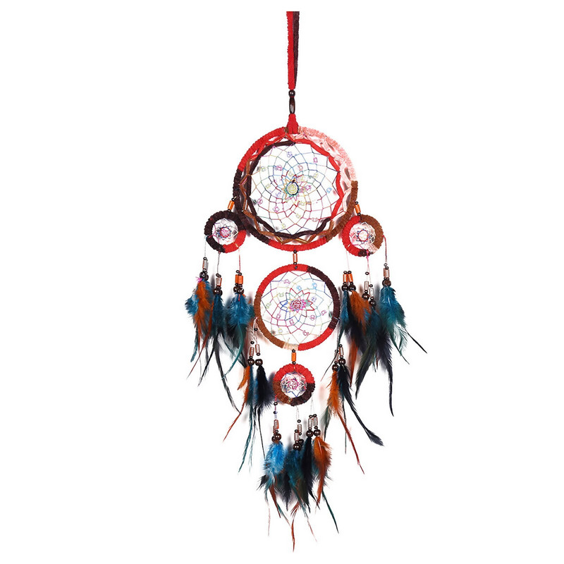 Deep Tone Wind Chimes Zidni privjesak Hvatač s pet prstenova Drea Wind Kućno staklo Wind Chimes Vanjski Sympathy Solarni mobiteli Vanjski