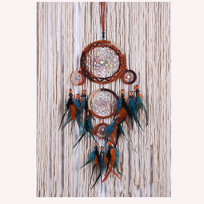Deep Tone Wind Chimes Zidni privjesak Hvatač s pet prstenova Drea Wind Kućno staklo Wind Chimes Vanjski Sympathy Solarni mobiteli Vanjski