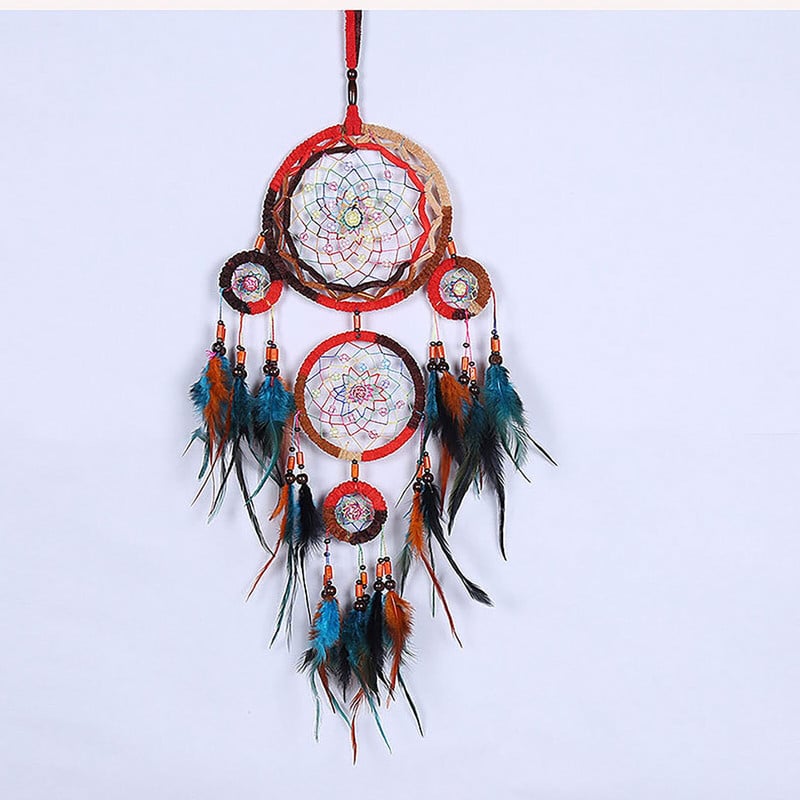 Deep Tone Wind Chimes Zidni privjesak Hvatač s pet prstenova Drea Wind Kućno staklo Wind Chimes Vanjski Sympathy Solarni mobiteli Vanjski