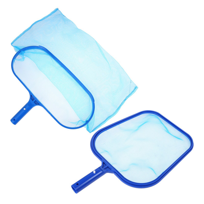 Baseino valymo tinklas sekliųjų/giliųjų vandenų žvejybos tinklas plaukimo baseino tinklelio įrankis Namų lauko žvejybos baseino valiklio priedai