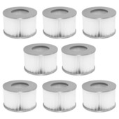 Whirlpool priedai, skirti MSpa Whirlpool keičiamųjų filtrų kasetėms, dviguba pakuotė pripučiamiems baseinams