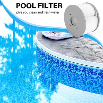 Аксесоари за Whirlpool за MSpa Резервен филтърен патрон за Whirlpool Двойна опаковка за надуваеми басейни