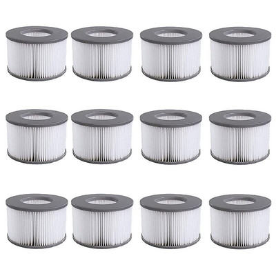 Whirlpool priedai, skirti MSpa Whirlpool keičiamųjų filtrų kasetėms, dviguba pakuotė pripučiamiems baseinams