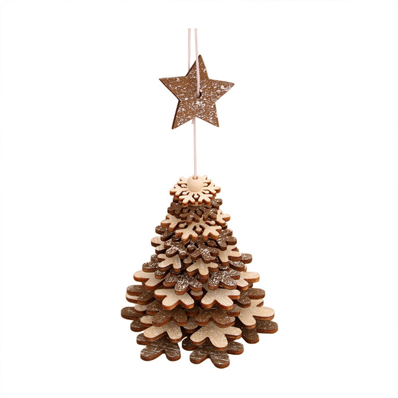 Dideli gilių tonų vėjo varpeliai lauko kalėdiniam dekoravimui Medinis varpas Didelė žirafos statula lauko medinių durų arfos varpeliui