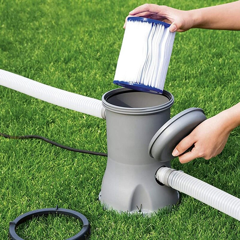 Cartuș de filtru pentru piscină DIMENSIUNEA II pentru FD2137 Accesorii pentru piscină gonflabilă de TIP II pentru piscină pentru 500/800 de galoane