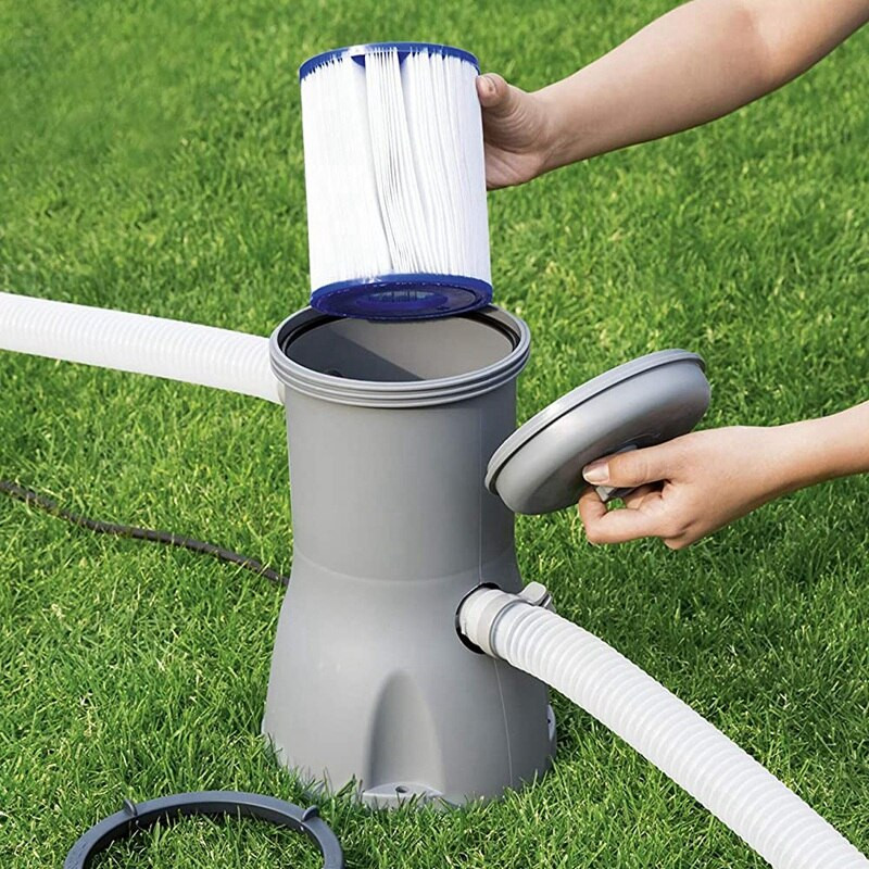 Cartuș de filtru pentru piscină DIMENSIUNEA II pentru FD2137 Accesorii pentru piscină gonflabilă de TIP II pentru piscină pentru 500/800 de galoane