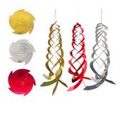 1kom Ptičja vjetrenjača Bird Wind Spinner Reflektirajuća spiralna naprava za plašenje ptica Uređenje doma Vrt Dvorište Dodatak za trijem