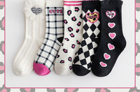 Set od 5 čarapa za djevojčice s vezom