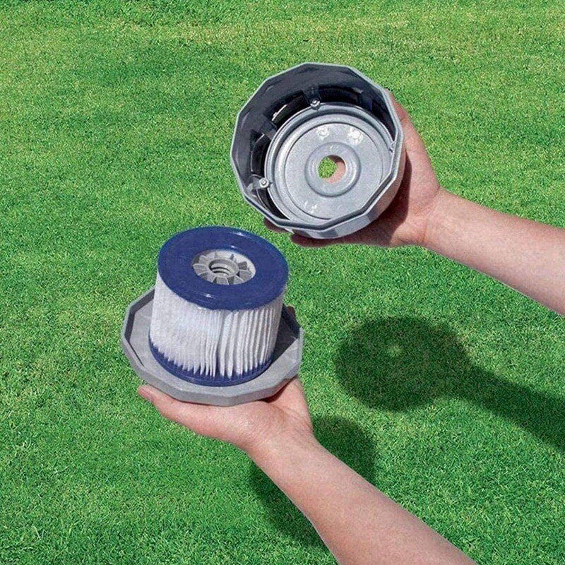 Priedai Lay-Z-Spa kubilo, skirto Monaco SPA, filtro kasetės keitimas Lengvai valomas filtro keitimas, 4 pakuotės