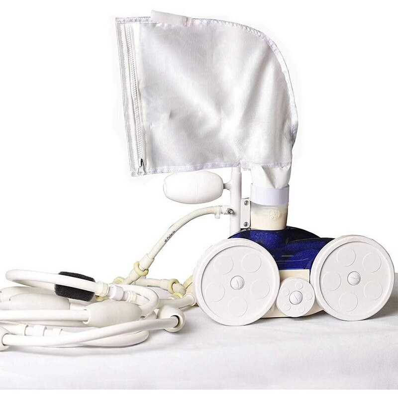3 bucăți de schimb pentru sac cu fermoar, potrivite pentru aparatul de curățat pentru piscine Polaris 280.480 saci cu filtru universal saci pentru curățarea piscinei