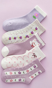 Dječje čarape za djevojčice u raznim bojama