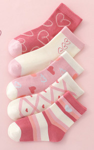 Dječje čarape za djevojčice u raznim bojama