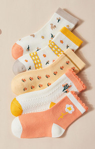 Dječje čarape za djevojčice u raznim bojama