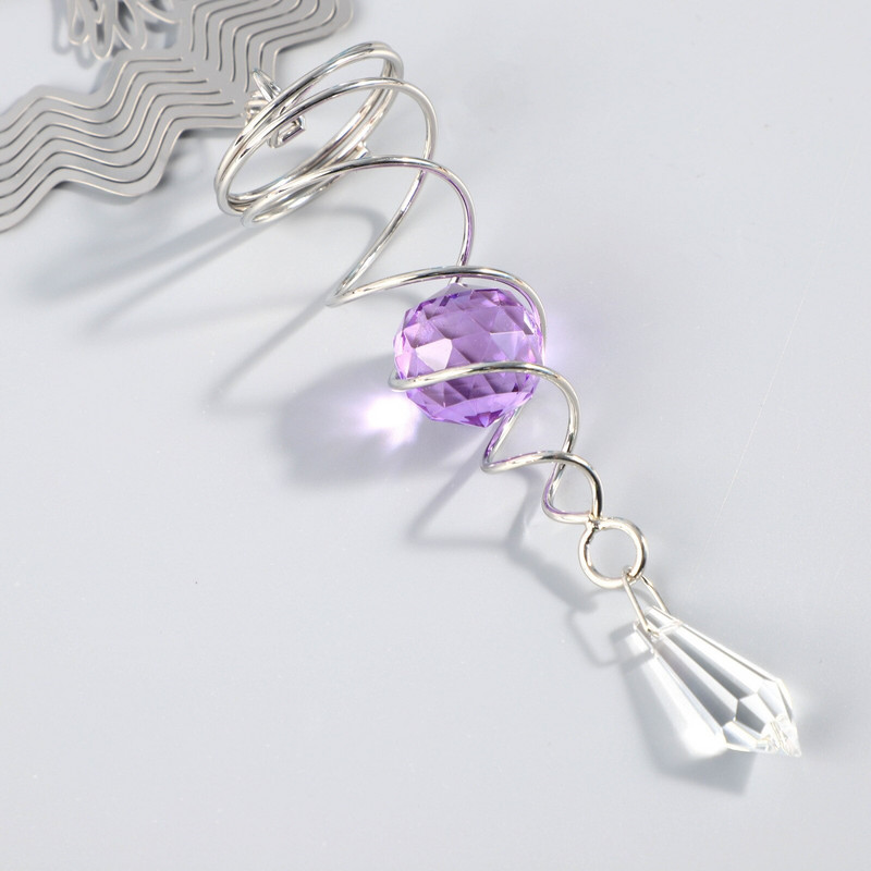 Clopoței de vânt cu fluturi Oglindă 3D Pasăre colibri Metal în aer liber Truse de casă mici de construit pentru a trăi cadou pentru femeile de 60 de ani