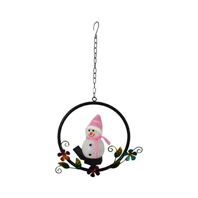 LED saulės energija varomas sodo apšvietimas sniego senio formos vandeniui atsparus lauke kabantis šviesus vestuvių vakarėlio pasakų šviesų dekoracijos