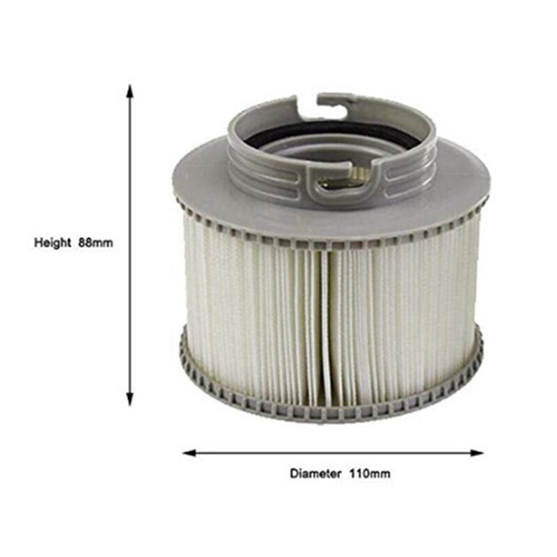 10 buc/lot pentru filtru de schimb Mspa cadă gonflabilă Păstrați curat pentru cartuș de filtru de apă cu filtru Mspa