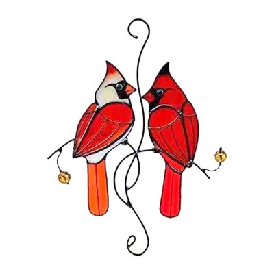 Beicuotas paukščių saulės gaudytojas, skirtas langų dekoravimui, sienos durims pakabinamas pakabukas lauko sodo papuošalams