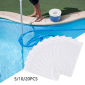 5/10/20 tk korduvkasutatavad basseini skimmerid, tugeva venitusega ülipeened nailonist basseinifiltriga sokid filtrite jaoks korvid, skimmerid