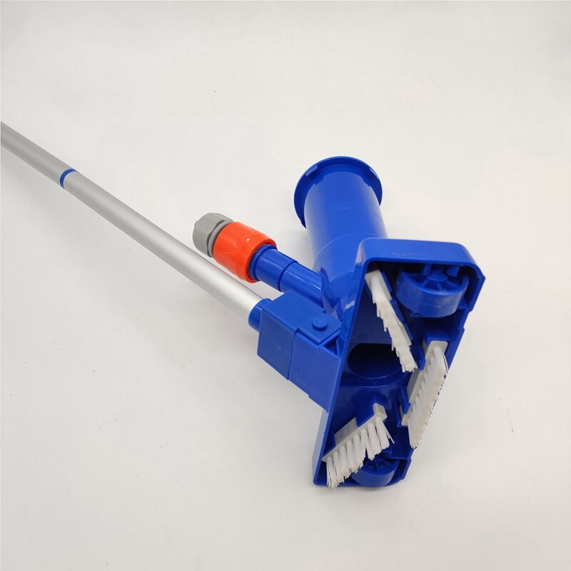 Baseino dulkių siurblio valymo įrankių rinkinys Tvenkinio fontano šepetys be baterijų Baseino dulkių šepetys