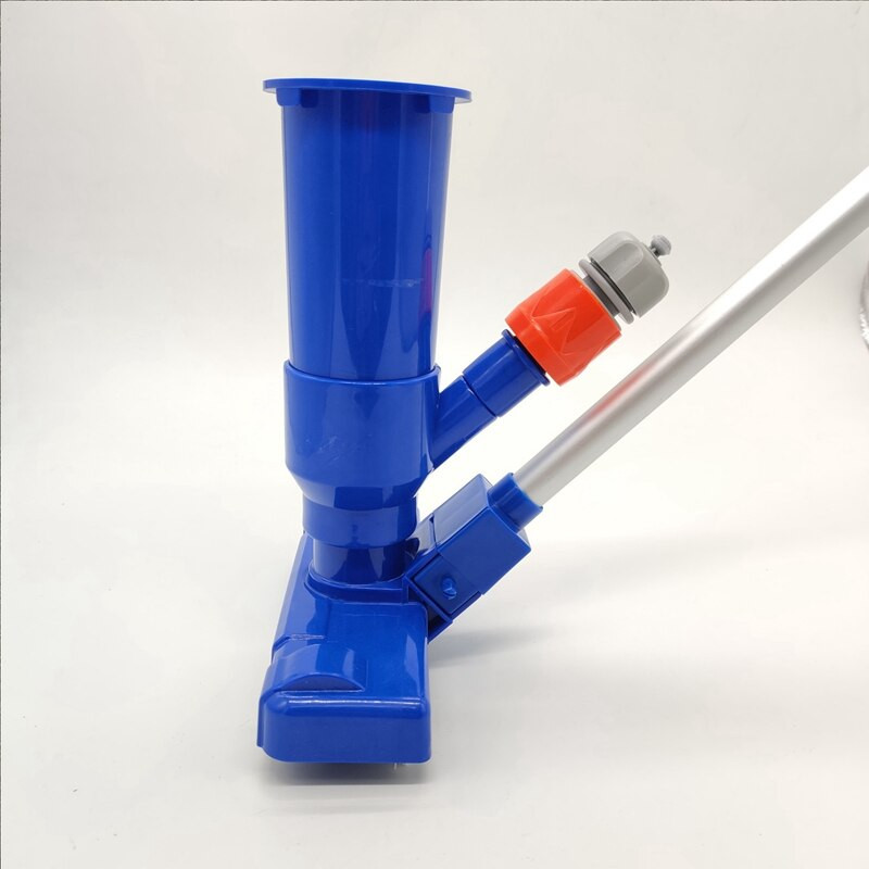 Baseino dulkių siurblio valymo įrankių rinkinys Tvenkinio fontano šepetys be baterijų Baseino dulkių šepetys