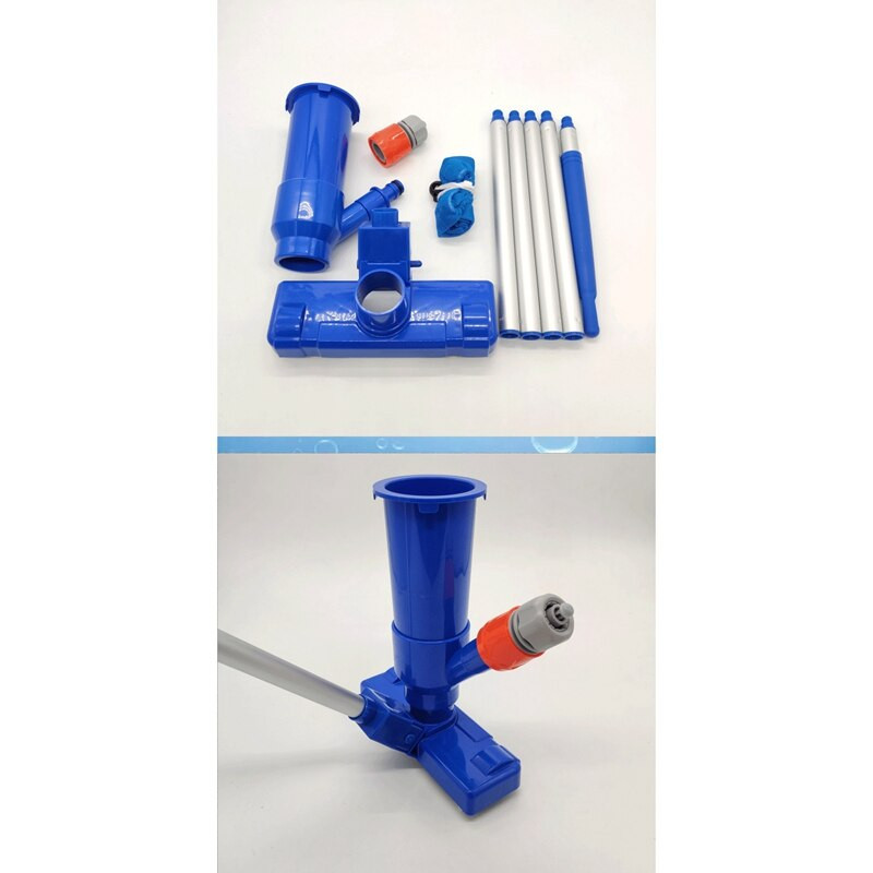 Baseino dulkių siurblio valymo įrankių rinkinys Tvenkinio fontano šepetys be baterijų Baseino dulkių šepetys