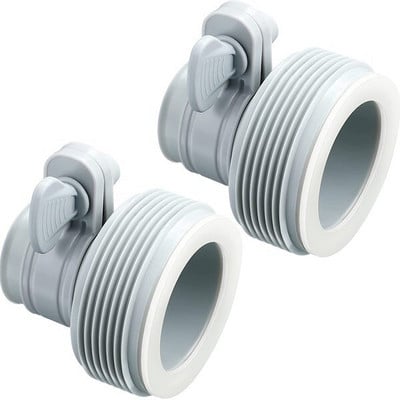Adapteri za crijeva od 1,25 inča do 1,5 inča tipa B Adapter za komplet za pretvorbu crijeva B za Intex pumpe za filtriranje bazena i sustav slane vode