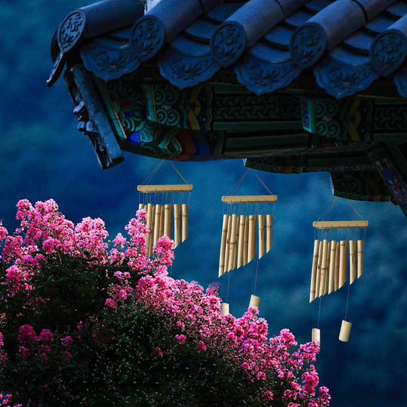 Clopoței de birou Clopoței pandantiv retro vânt, lucrat manual, meșteșuguri creative, minge de sticlă solară, clopoței de vânt, ceramică de perete pentru plante