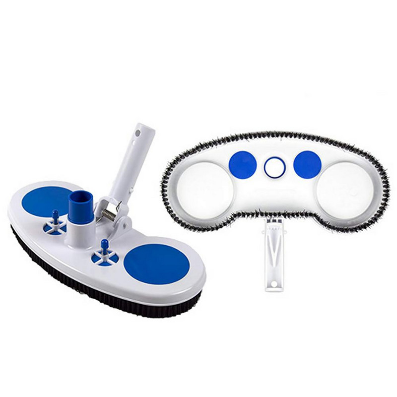 Cap de aspirator pentru piscine supraterane cu lățime de 13 inchi, perie pentru aspirator, instrumente pentru curățarea piscinei de uz casnic