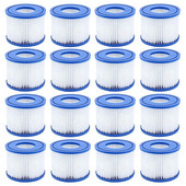 Medenceszűrő, Bestway Spa szűrőszivattyú-patronhoz, VI típusú, pezsgőfürdő-szűrők Lay-Z-Spa-hoz, Coleman Saluspa szűrőkhöz