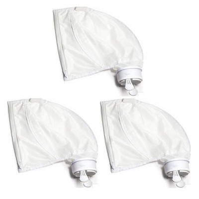 3 vnt. keitimo maišelis su užtrauktuku, tinka Polaris 280 480 baseino valikliui universaliam filtravimo maišeliui baseino valikliui