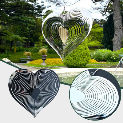 Wind Chimes Beach Glass Catcher Градина Висящ и биещ SpinnerWind Extra Large Wind Chimes Външно кристално стъкло Deep Tone