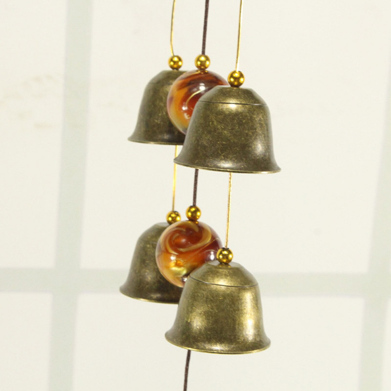 Clopoței Grădină Decorații cu apă Grădinărit (negru) clopoței de vânt bufniță grădină în aer liber Clopote de grădină mari pentru plajă Clopoței de vânt de mare sticlă