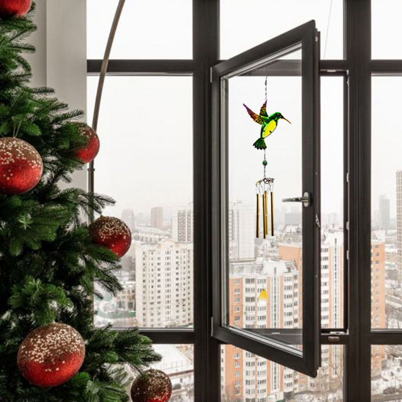 Csengőhangok az együttérzésért Kert Udvar Kristály dekoráció Kültéri függő harangjátékok széldíszek Otthon Autós harangok Férj emlékmű