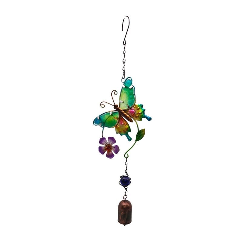 Led Hummingbird Wind Chimes Metalna dekoracija sobe Viseće zvono oslikano vjetrom Kristalno za lustere Stakleno zvono u obliku duge na prozoru