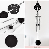 Vēsie vēja zvani āra zālei Austi neaustie materiāli - novecojoši caurlaidīgi un auduma kvēlojošie kolibri vēja zvani piekārtie kristāli