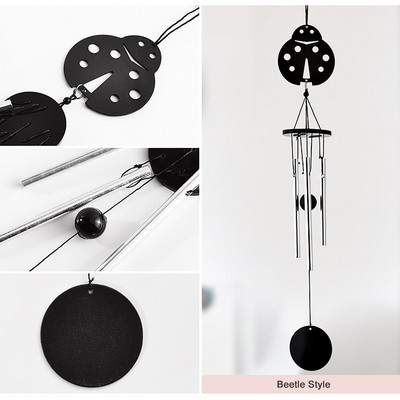 Vēsie vēja zvani āra zālei Austi neaustie materiāli - novecojoši caurlaidīgi un auduma kvēlojošie kolibri vēja zvani piekārtie kristāli