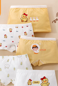 Boxeri pentru copii cu motive florale