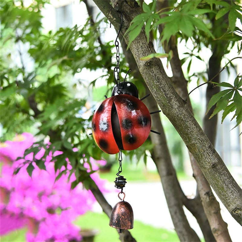 Vjetrenjače Hummingbird Vanjski Viseći Vjetar Pčela Oslikani metal Kreativni zanati Zvončići Stakleni luster Ukrasi od vjetra