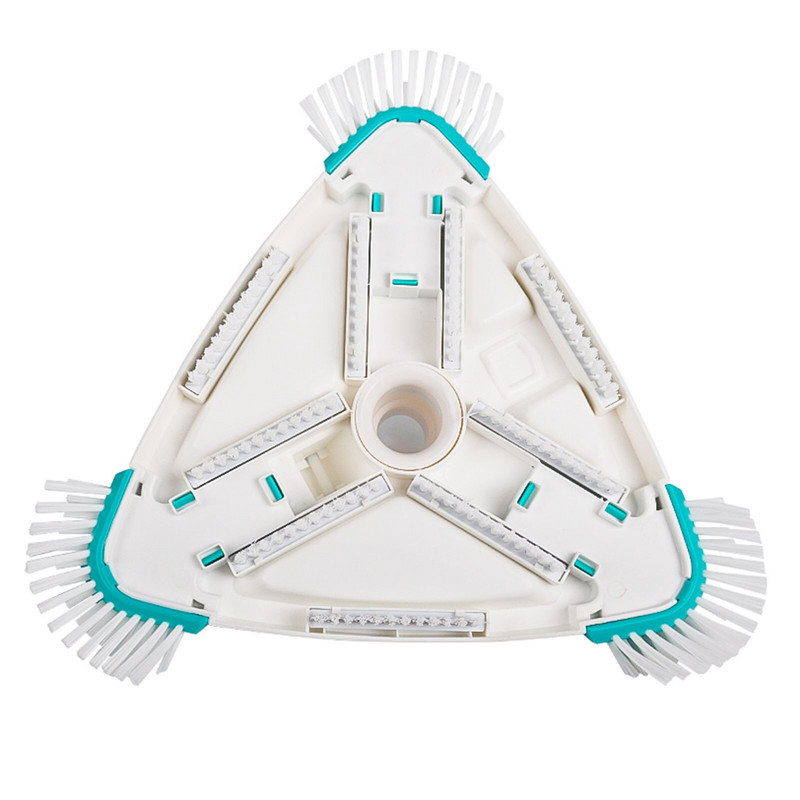 Cap de aspirare pentru piscină Cap de aspirație triunghiular flexibil Iaz Fântână Aspirator Perie de curățare Instrument de curățare a piscinei