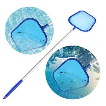 6-Pece Swimming Pool Skimmer Net Telescopic Pole Leaf Skimmer Net Swimming Pool Cleaner Supplies Home Use CNIM Hot