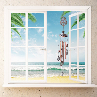 Led Hummingbird Solar Wind Chimes Ornament Vrt Bakrena zvona Prednje dvorište Božićni ukrasi Pas Rainbow Catcher za kameru